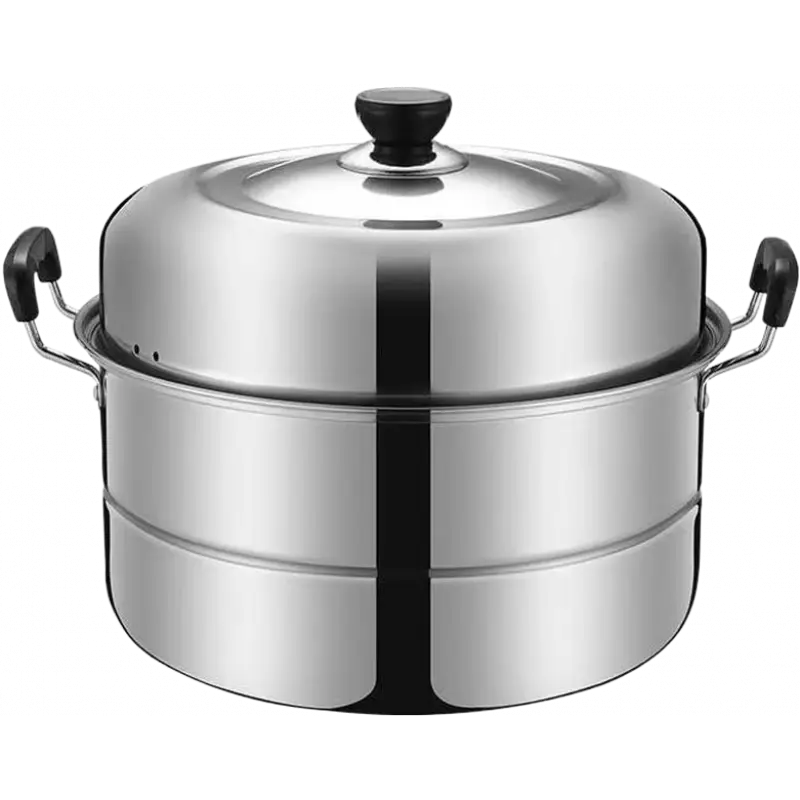 Double Layer Stainless Steel Steamer Pot