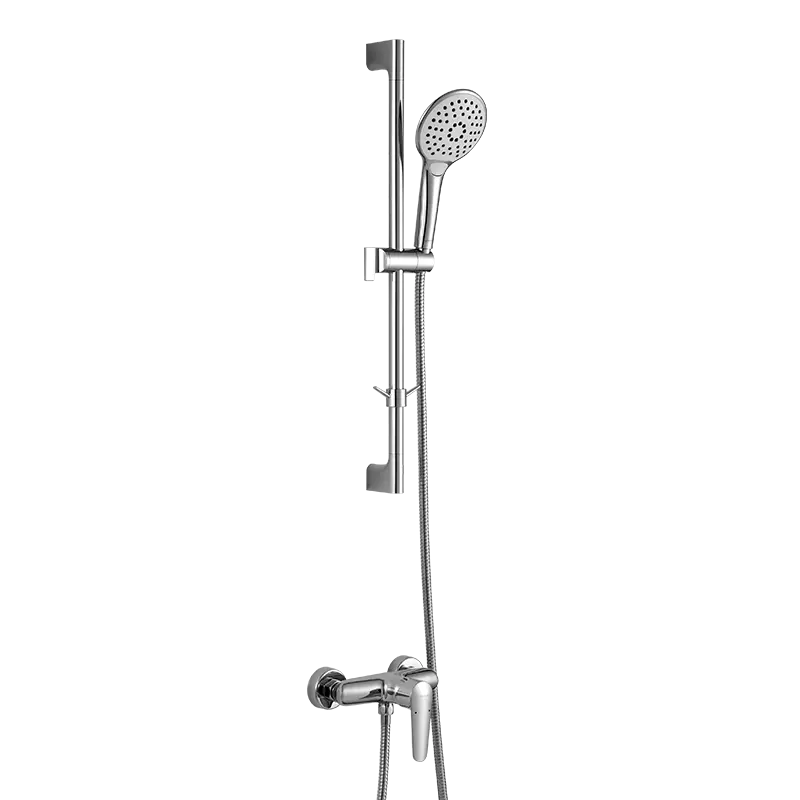 Simple Slide Bar Shower Set