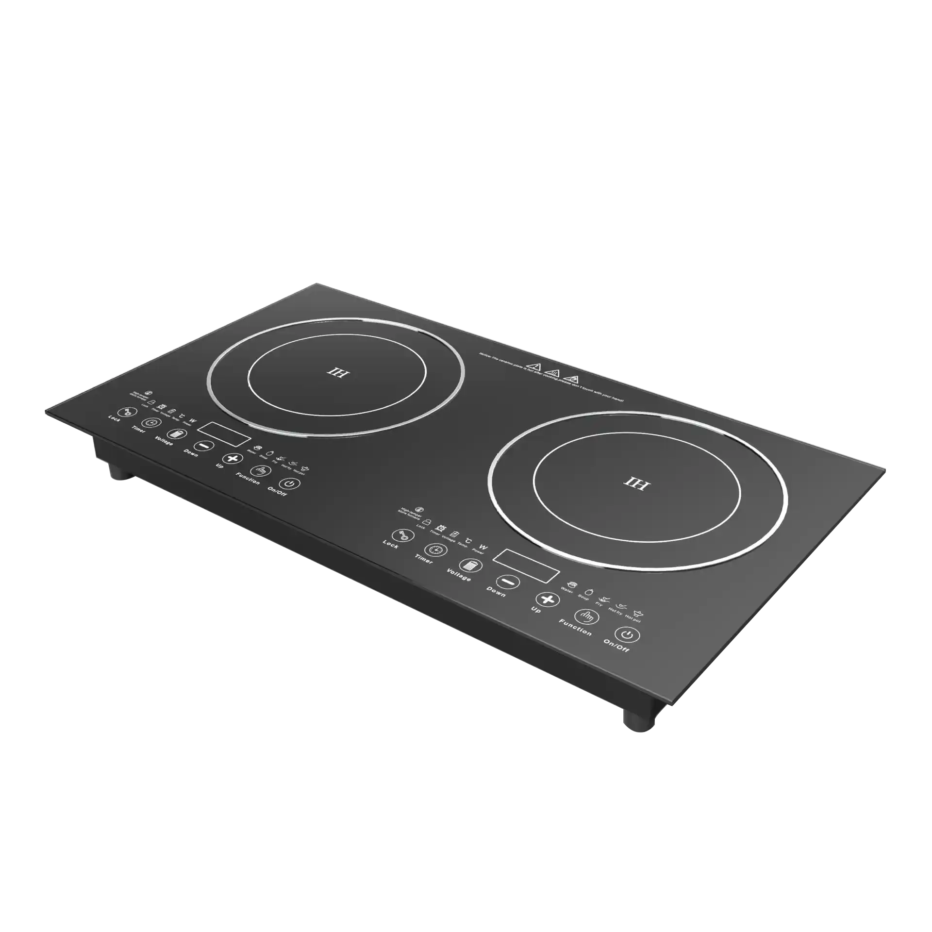 Built-in Double Induction Cooktop